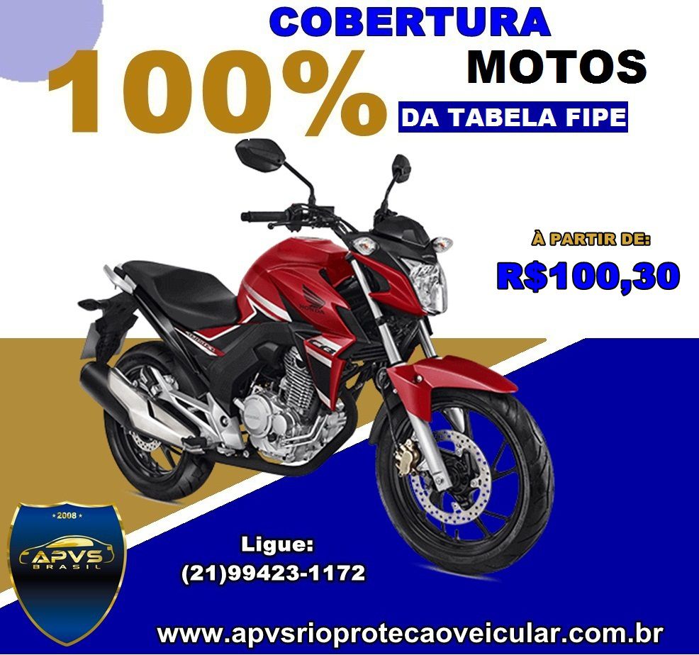 MOTO PROTEGIDA - APVS PROTEÇÃO VEÍCULAR BRASIL