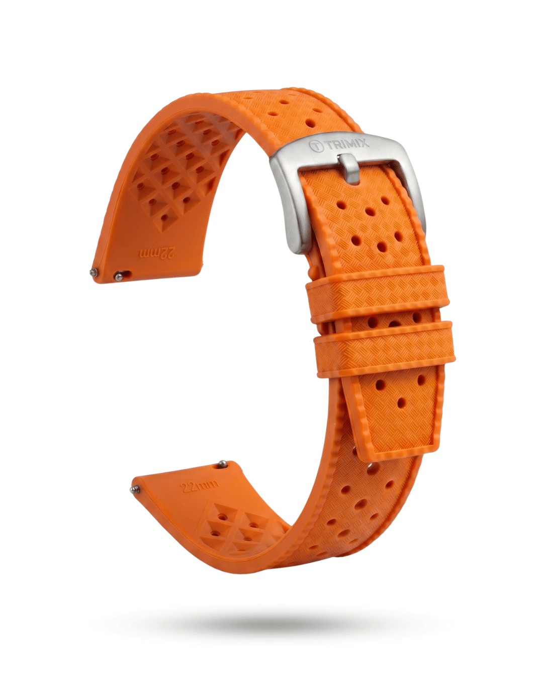 Pulseira TRIMIX Tropical Laranja 20mm/22mm | Envio Imediato - GMT