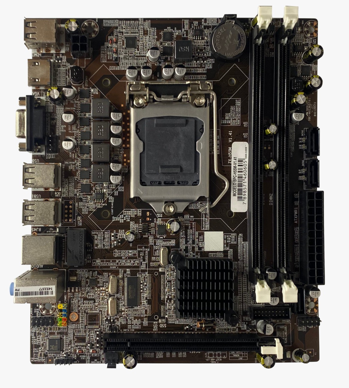 PLACA MAE DESK BRAZILPC 1156 BPC-H55M-C V1.0 - Brazil PC