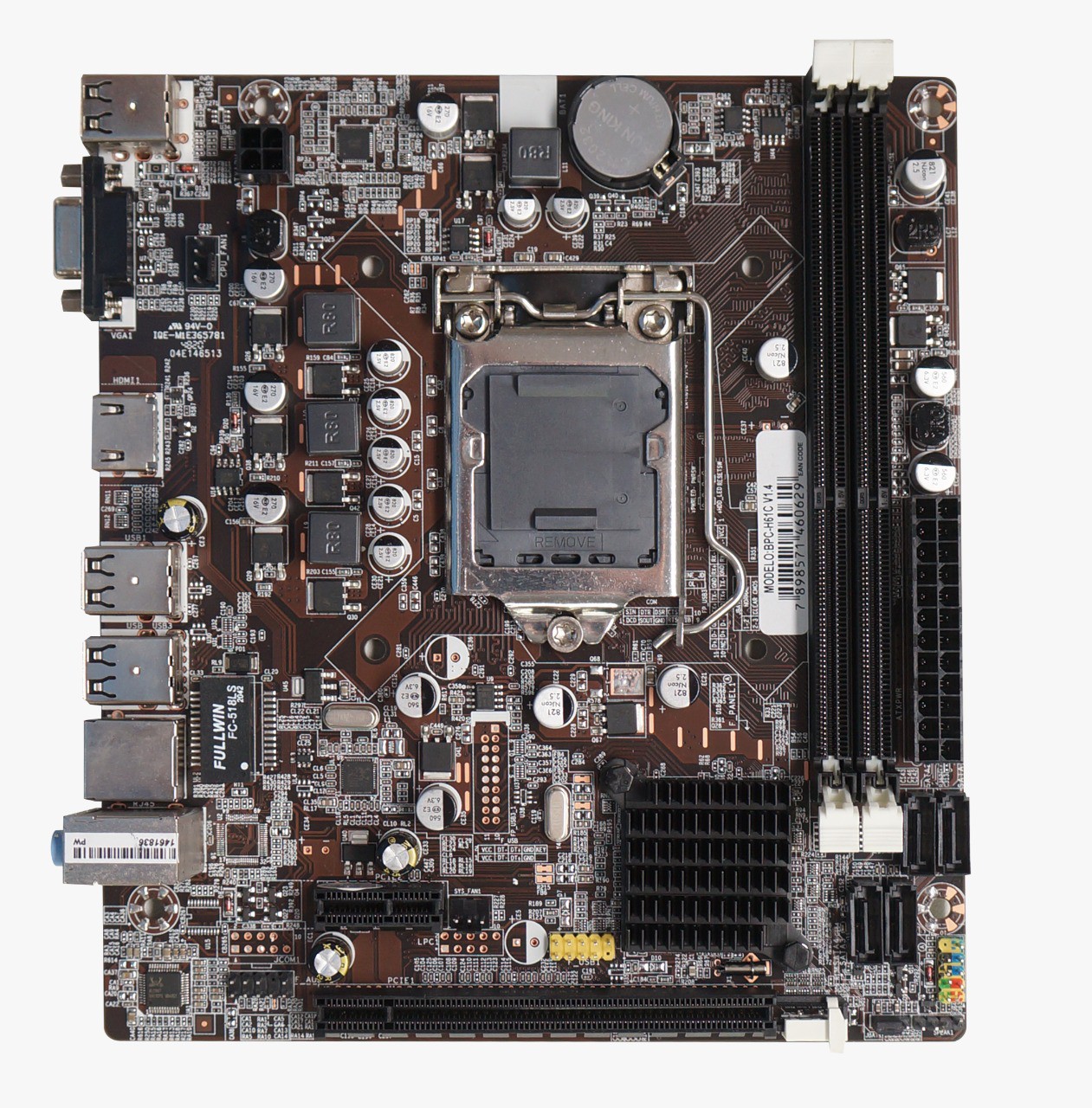 専用1 PLACA MÃE DESKTOP 1155 BPC-H61C-V1.4 - Brazil PC
