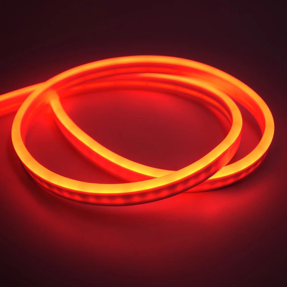 Mangueira Fita LED Neon Flex Vermelho 220V Metro - Planet Iluminação