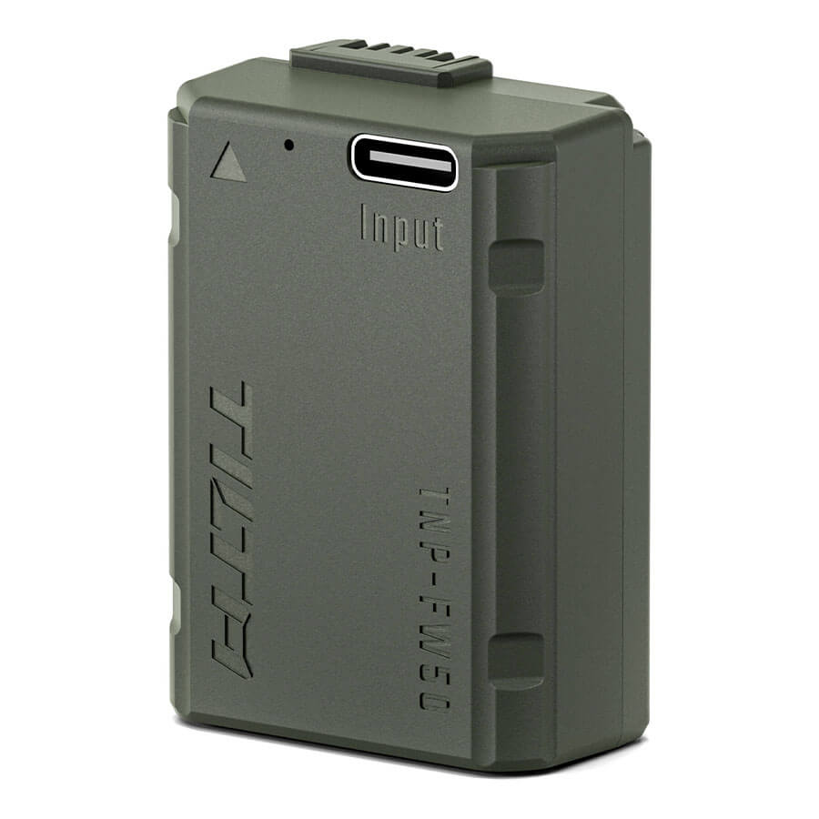Batteria Tilta NP-FW50 980mAh Con USB-C – Per Sony A7, A7II, A7RII, A7SII, ZV-E10, A6500 - 2