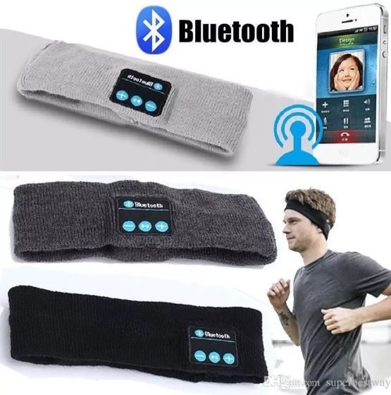 Fone de Ouvido com Bluetooth Faixa Bandana