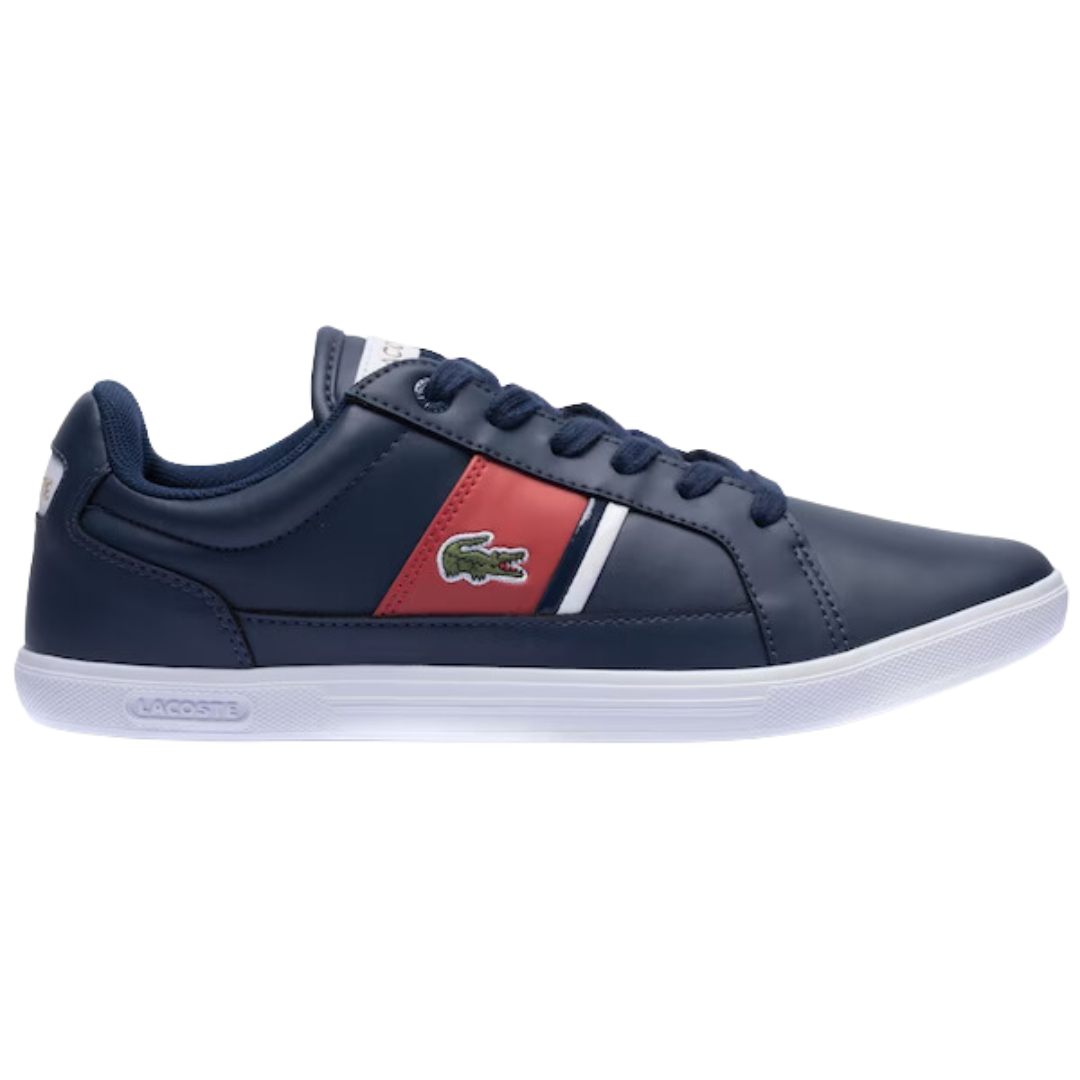 Sepatu Lacoste Lacoste Carnaby Evo Azul Sepatu Sneakers Pria