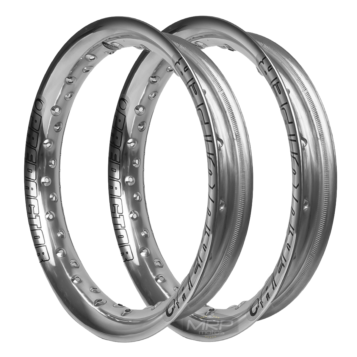 Par Aros em Alumínio Viper Predactor Aero 17x215 Xtz 250 Lander X