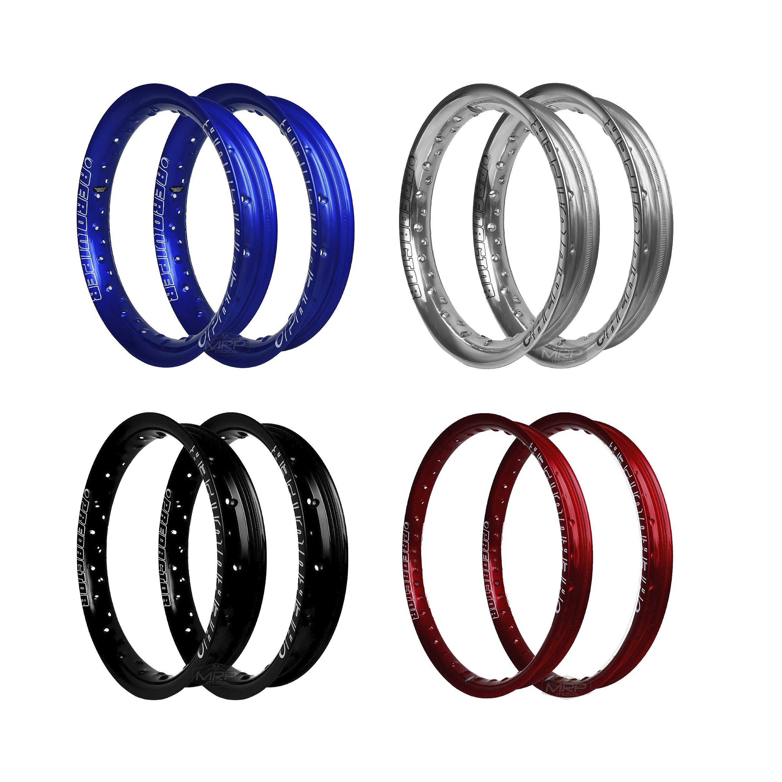 Par Aros em Alumínio Viper Predactor Aero 18x185 Cg Titan