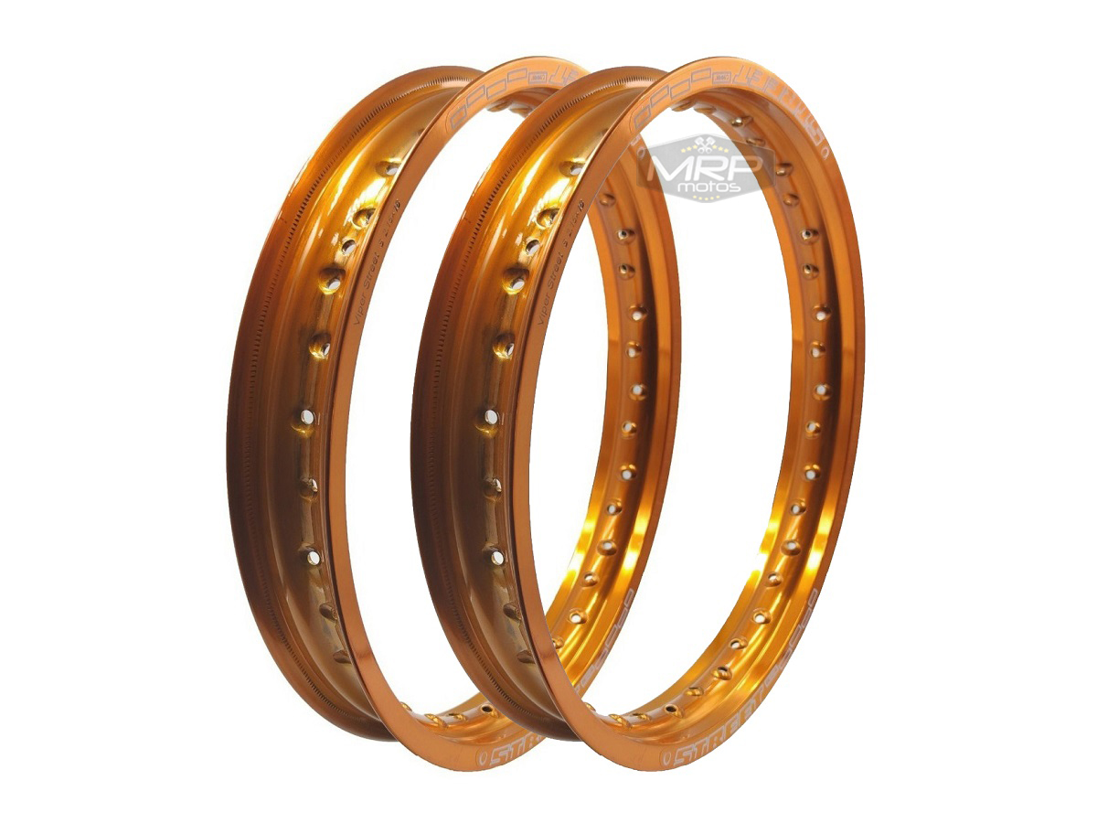 Par Aros em Alumínio Viper Street 18x185 e 18x215 Cg Titan