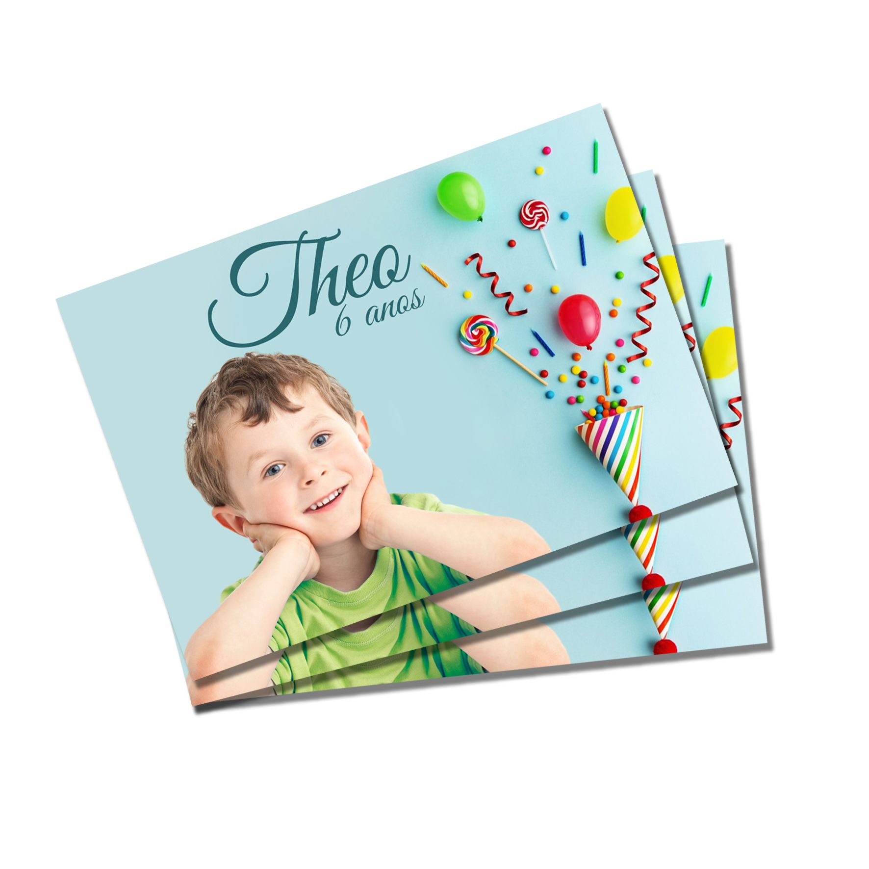 Cartão fotográfico 7cmx10cm com imã - Imã inteiro - 30 unid. - Foto ...