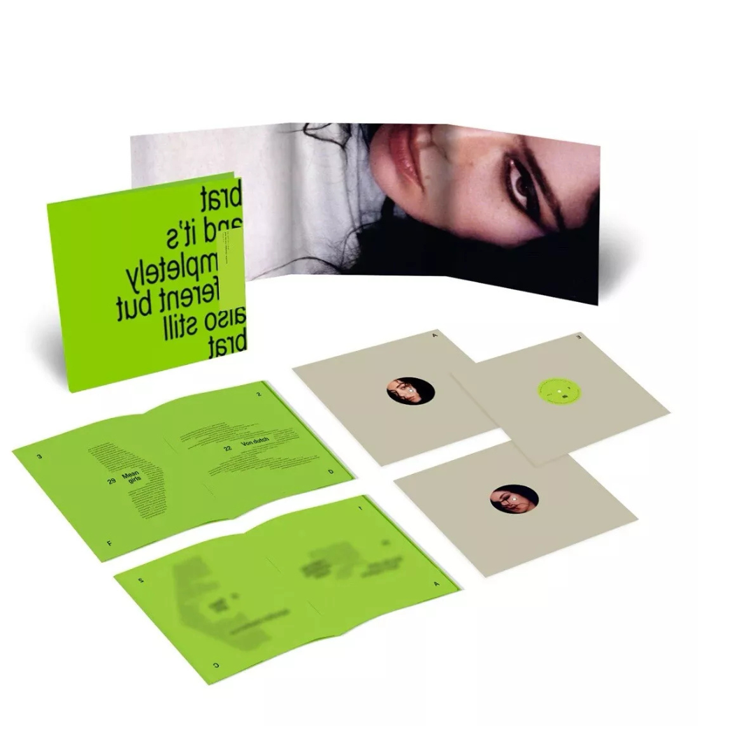 Leia ) Vinil Charli Xcx - Brat Brat And It's Completely Different