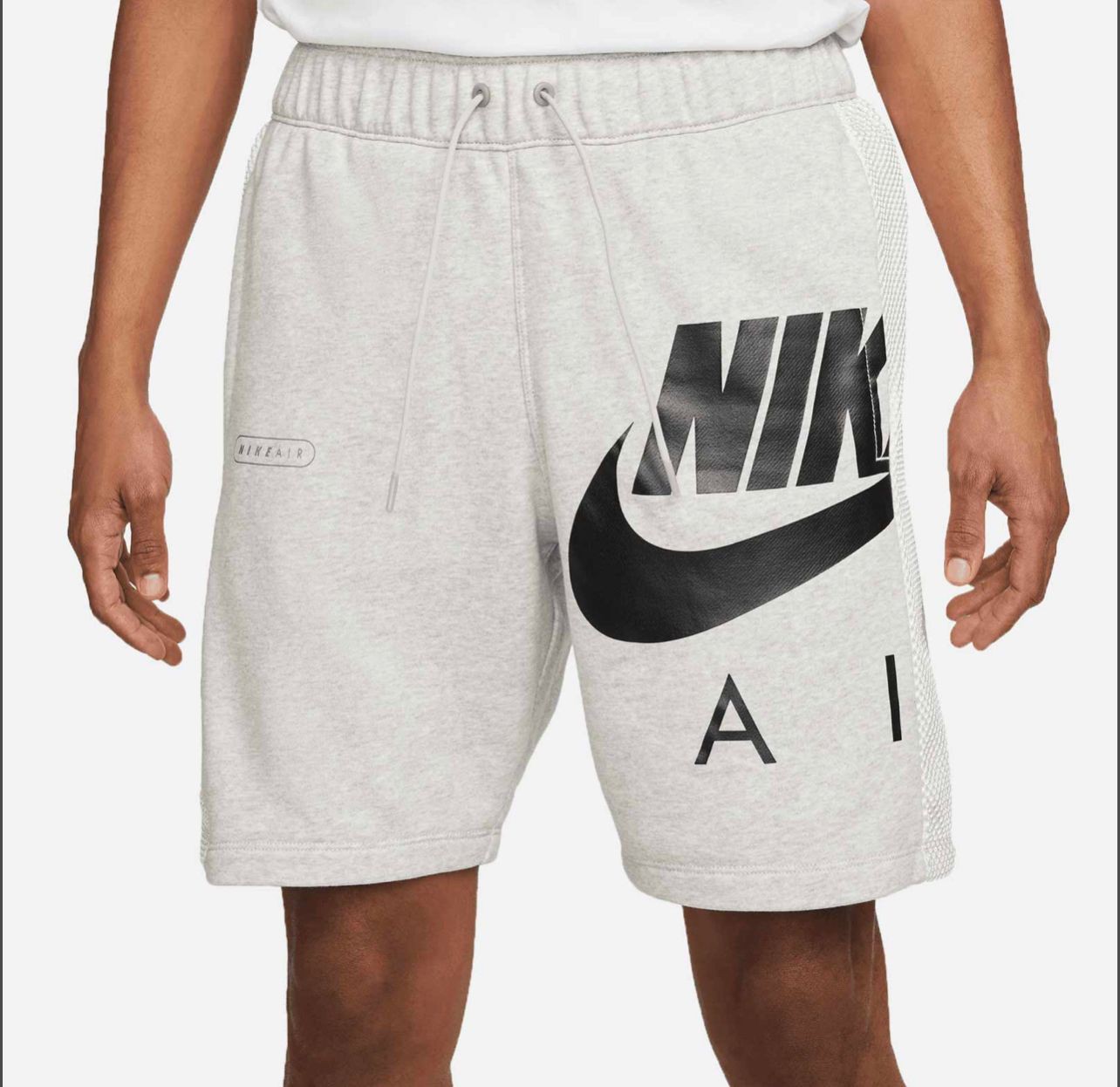 Shorts Moletom Nike Air Cinza - Mstock Store