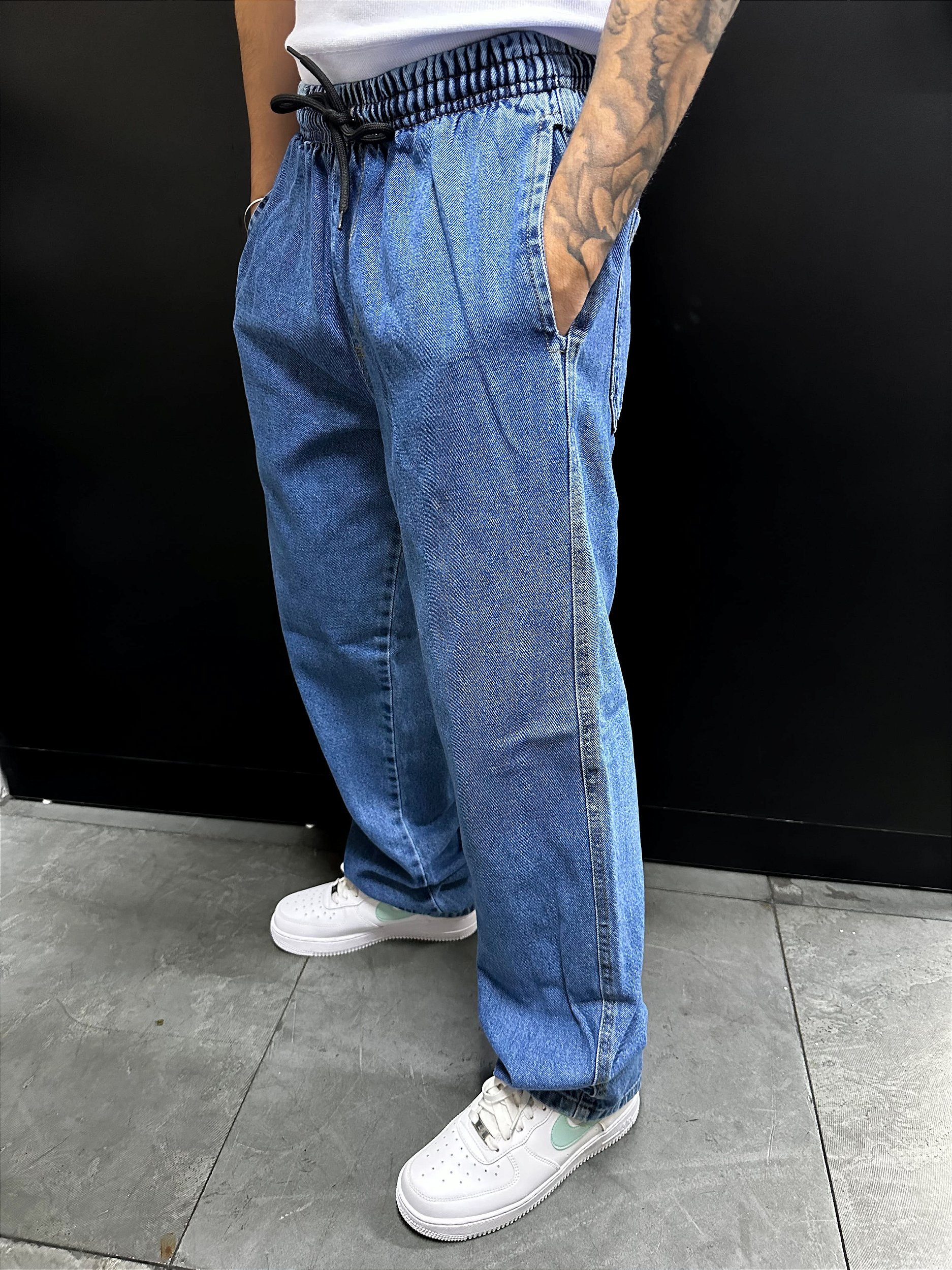 Calça Jeans Baggy Vintage - Mstock Store