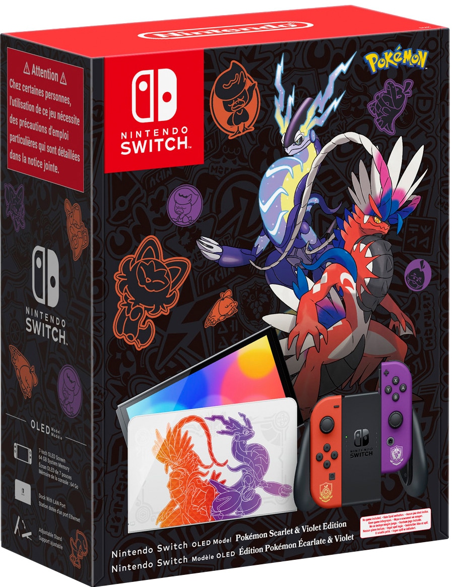 Console nintendo switch oled 64GB edition pokémon scarlet & violet em  Promoção na Americanas