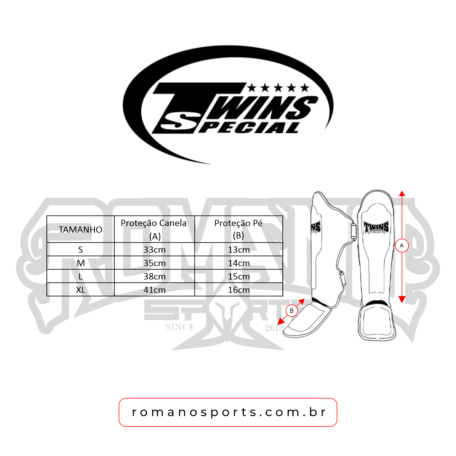 Caneleira Twins Special SGL-10: máxima proteção e qualidade