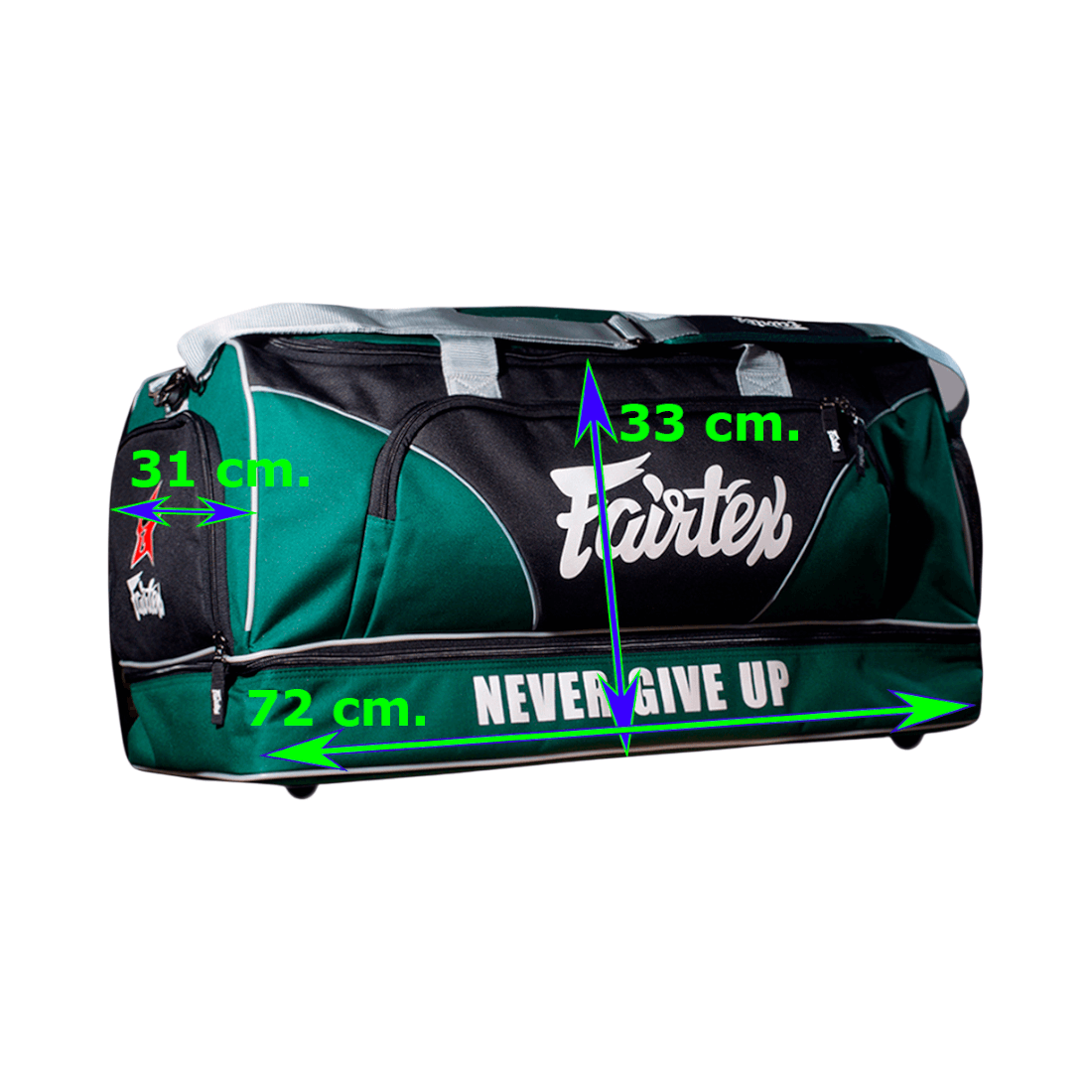 Fairtex Gym Bag BAG2 – Mochila Resistente e Espaçosa para Treino