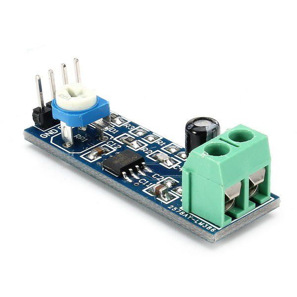 Módulo Amplificador de Áudio LM386 - Eletrônica SerMaker - Arduino ...