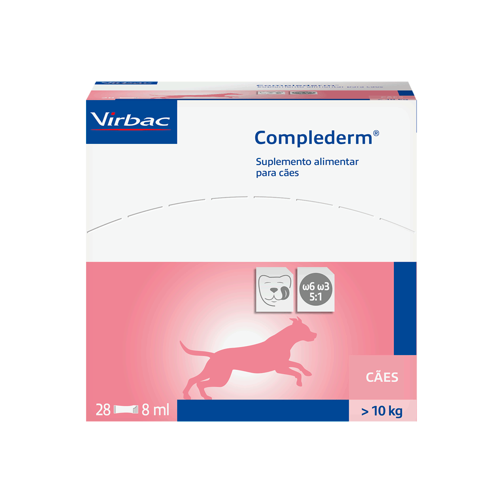 Complederm 8 mL – Ômega 3 e 6 para Pele e Pelo - PrimeVet ...