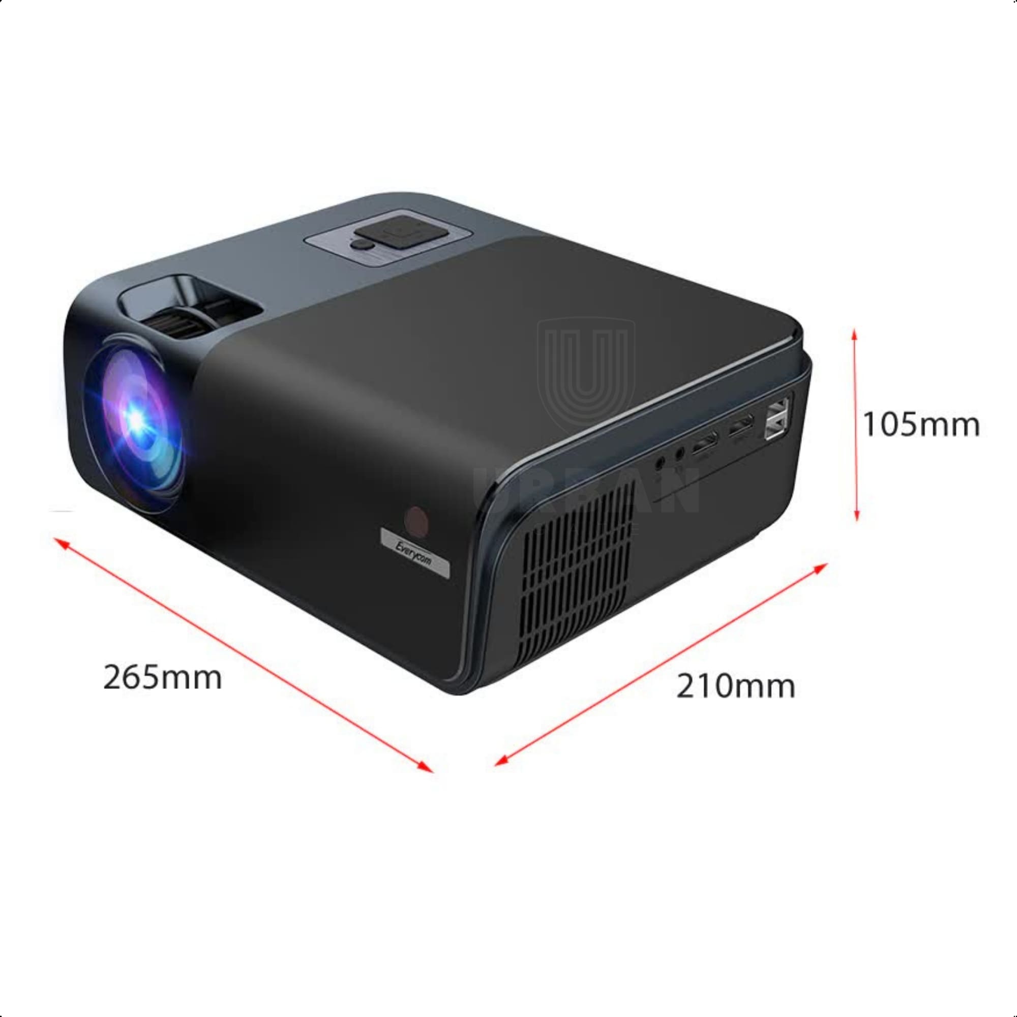 Supreme R15a Projetor Everycom R15A 6800 Lumens Espelhamento Wifi - Urban Gate
