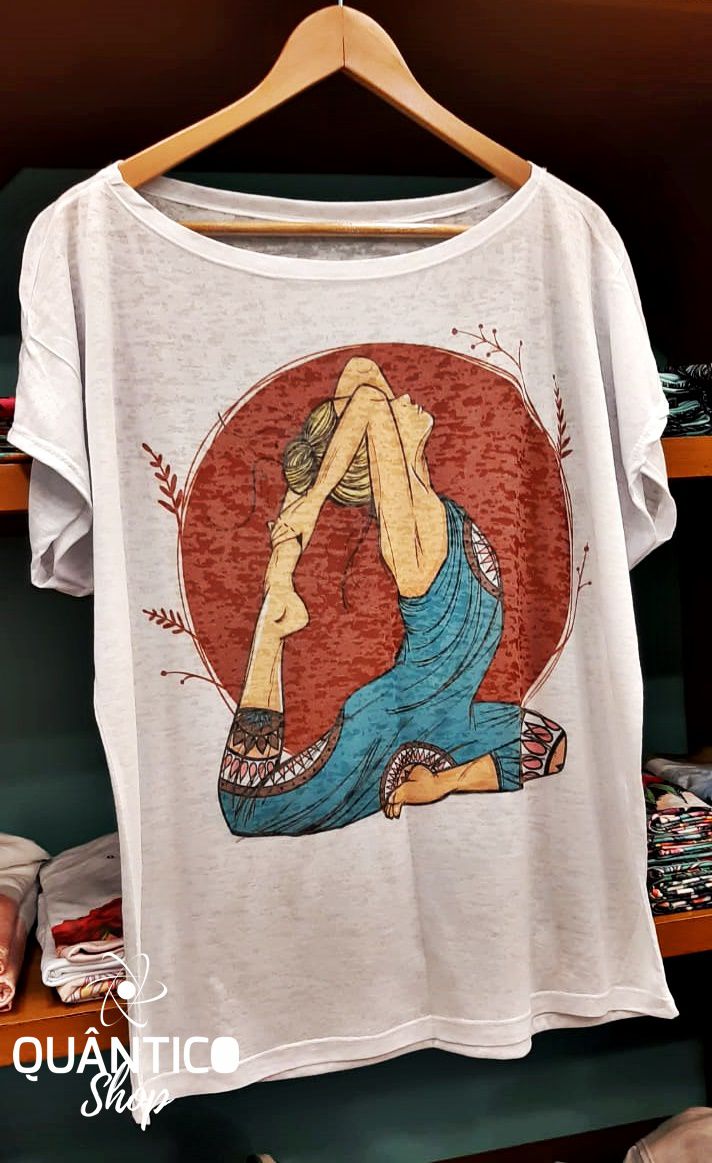 Camiseta Yoga Colors - T-shirt - Quântico Shop