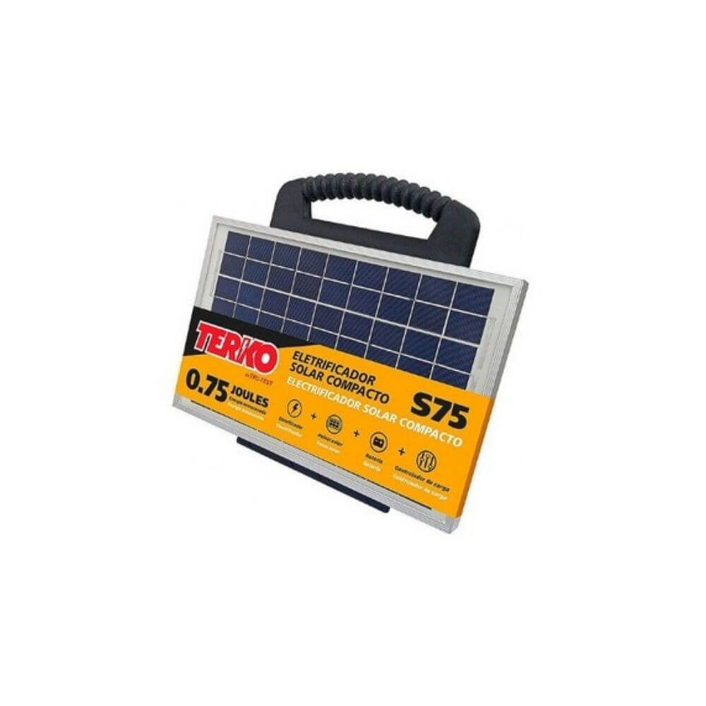Eletrificador Solar Compacto S75 - Terko - Agrocampo Giordani: Produtos  Veterinários e Agropecuários