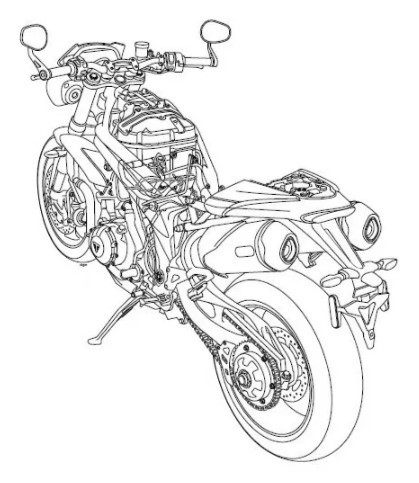 Jeu De Serrures (Lock Set) Pour Triumph Speed Triple RS 1050 2018 - Occasion Fonctionnel