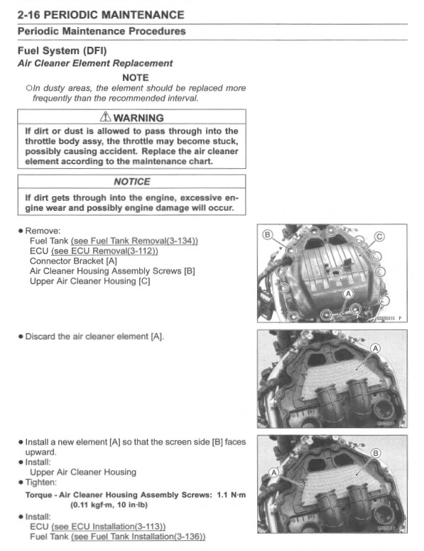 2021 KAWASAKI Z900 SERVICE MANUAL PDF visual data 5