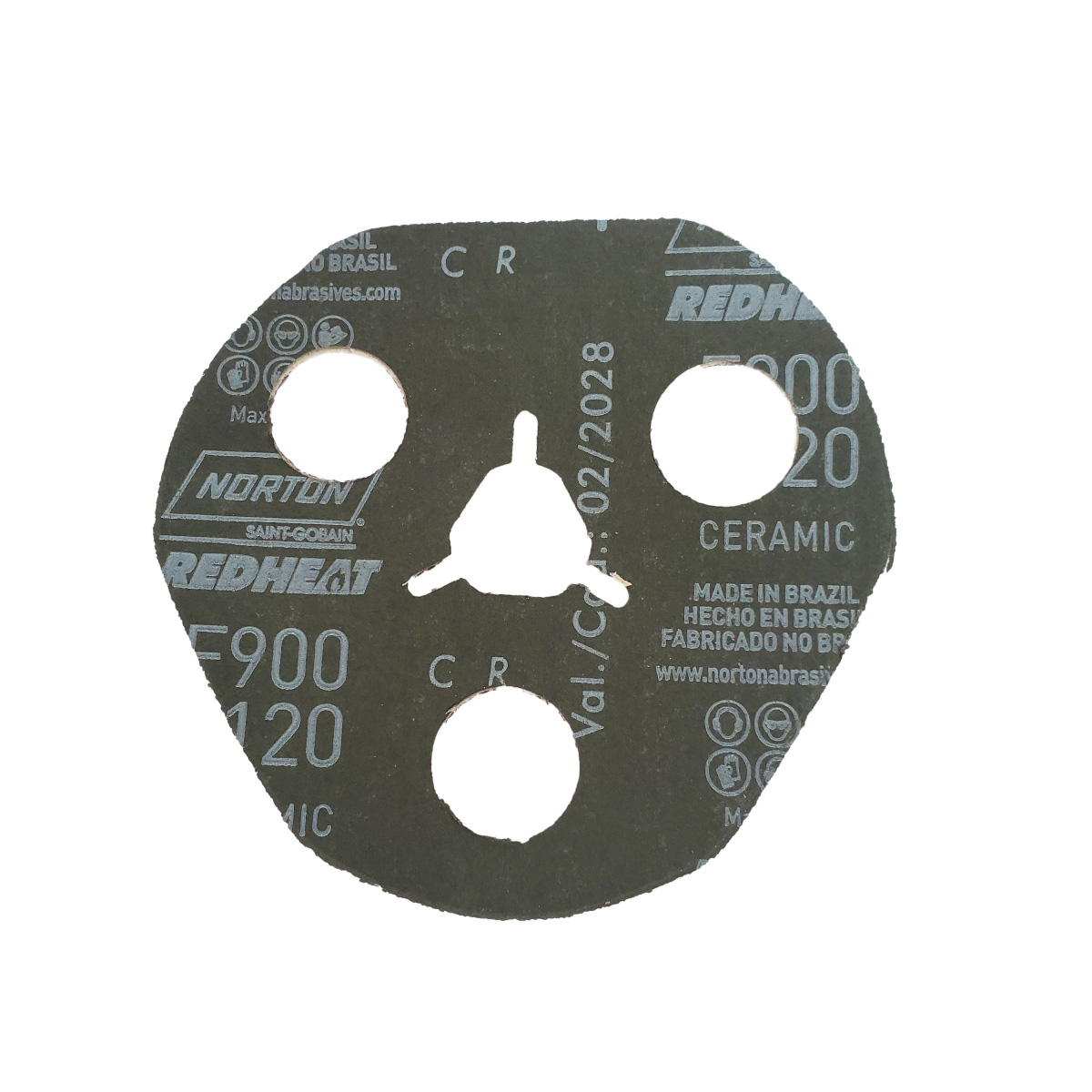 Dischi Abrasivi Norton Avos 115 Mm Grana 120 – Con Foratura – 3 Pezzi – Per Legno E Metallo