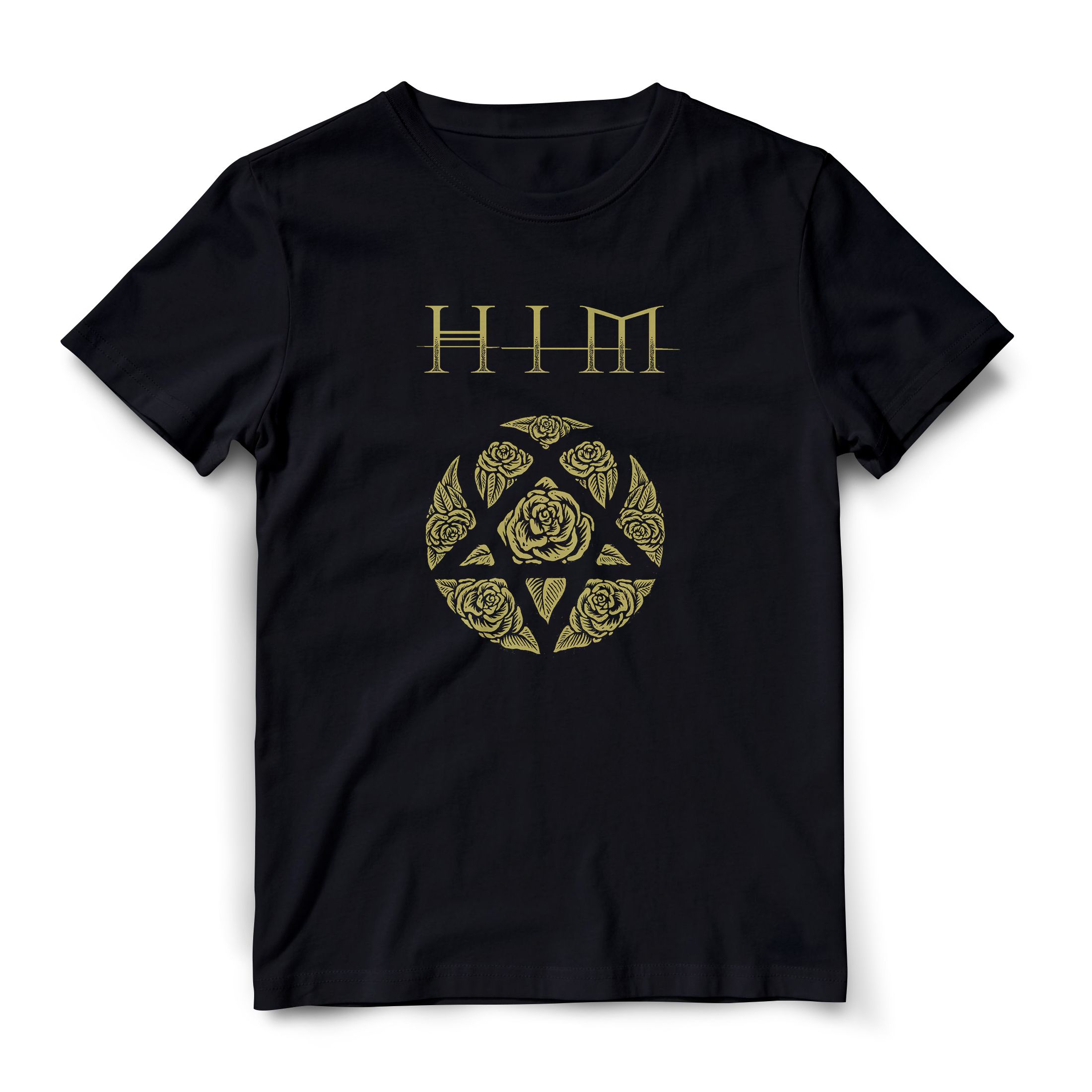 Camiseta HIM - Banda - Rock - Camisa - Loja FETH - Camisetas e