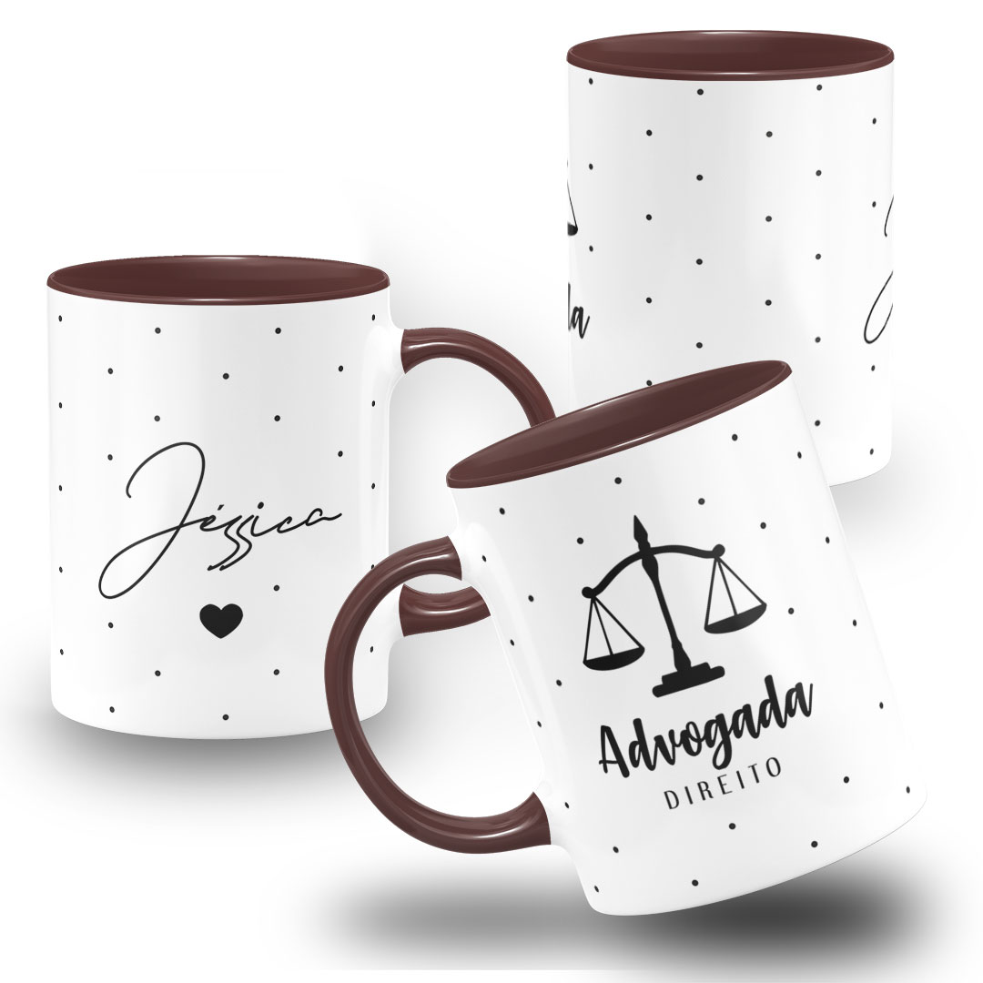 Caneca Direito Profissão Advogada Advogado - Amo personalizado | Produtos  Personalizados e Presentes Criativos