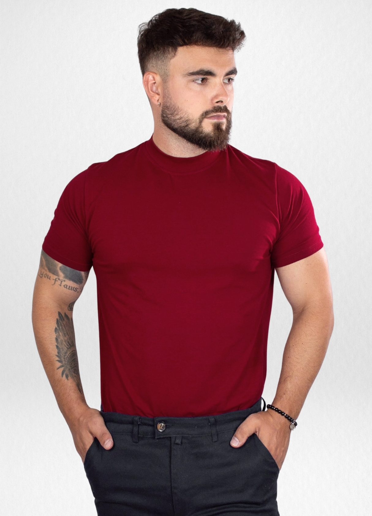 Camisas bordo sale