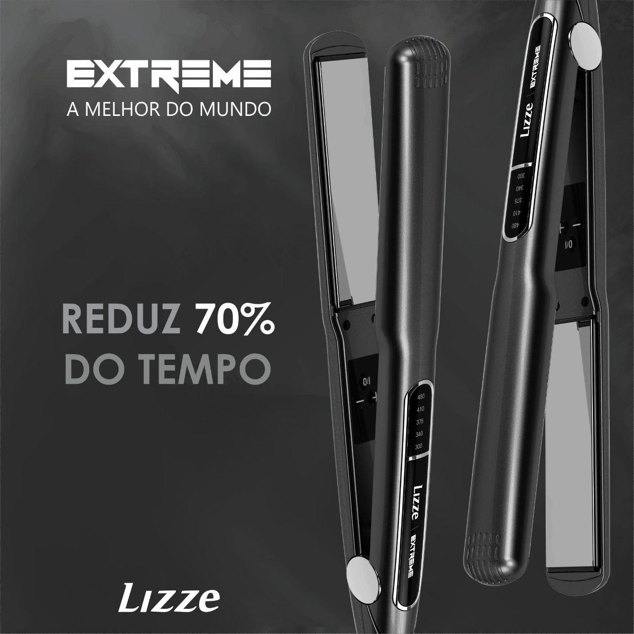 Prancha Lizze Extreme 480 Graus 127 v - Beleza Online Cosméticos