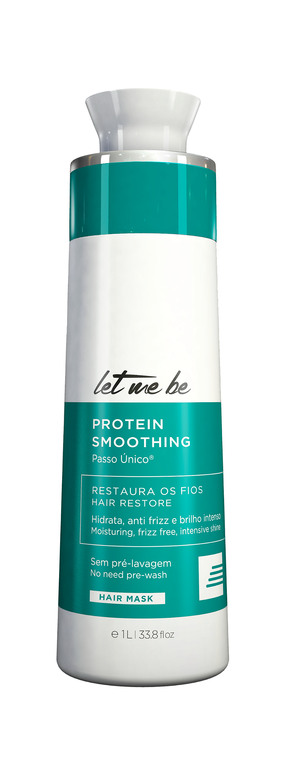 Let me be Progressiva Protein Smoothing 1L - Únika Hair Cosméticos