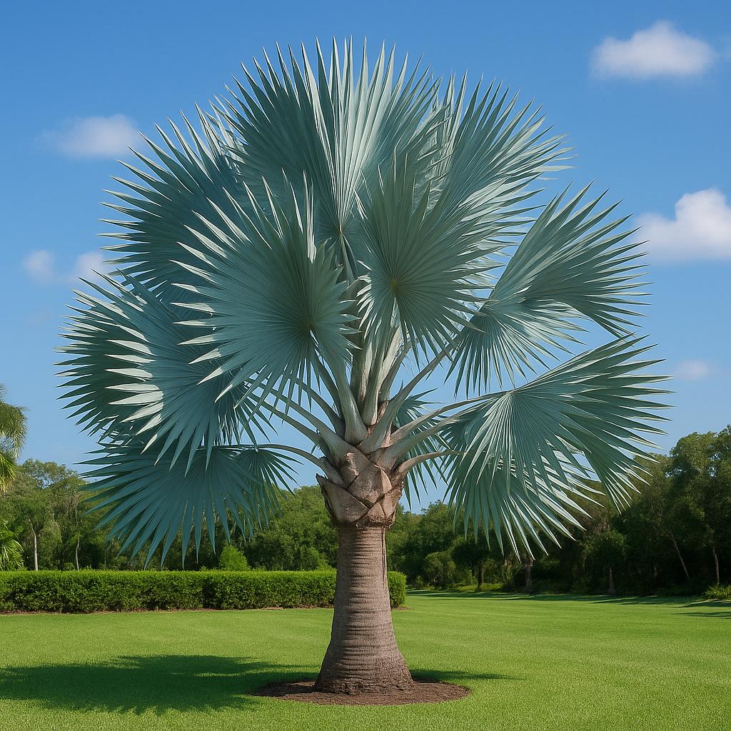 Comprar Sementes de Palmenta Bismarckia Nobilis (Palmeira Azul ...