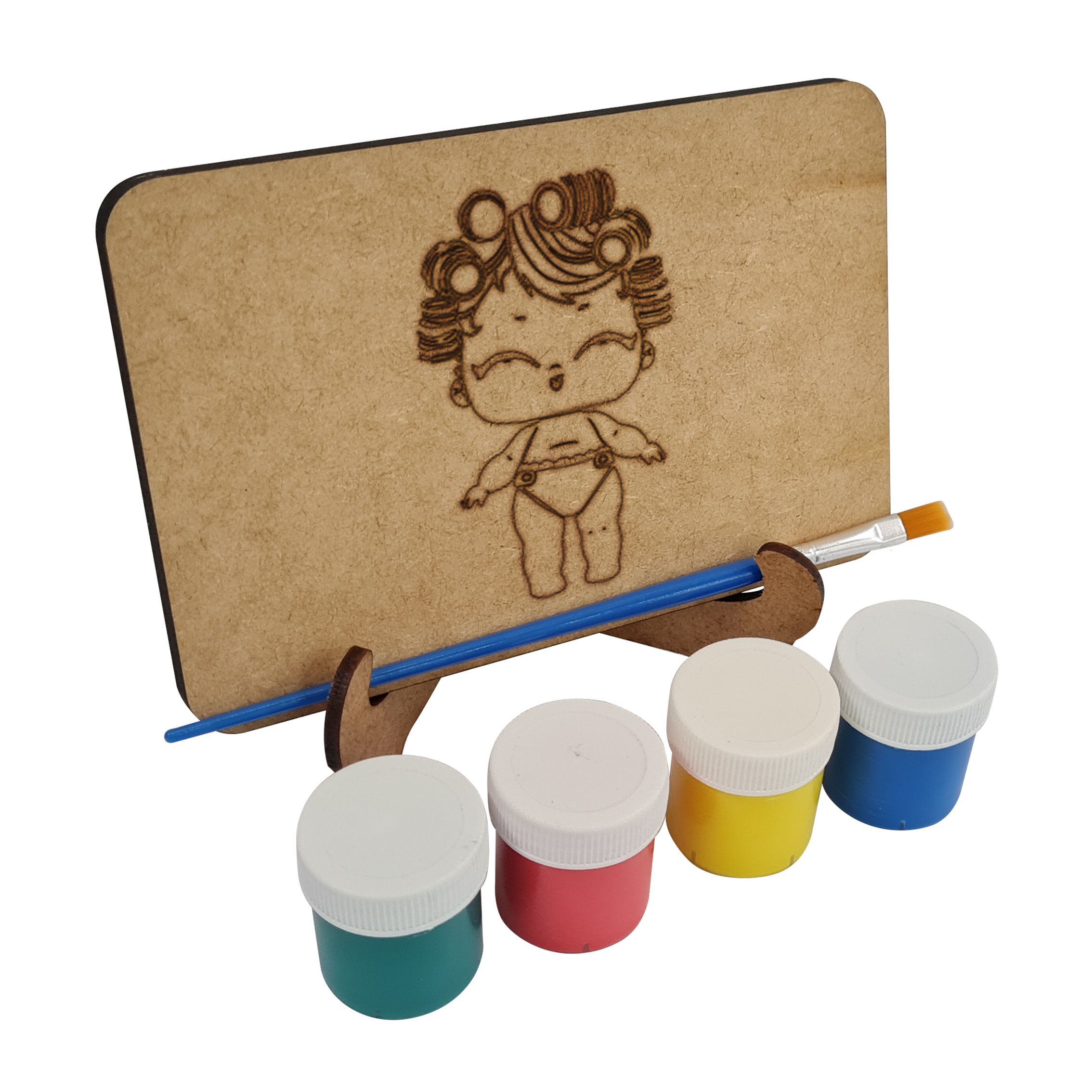 Carrinho Kit de Pintura mdf Lembrancinha Aniversário Jogo