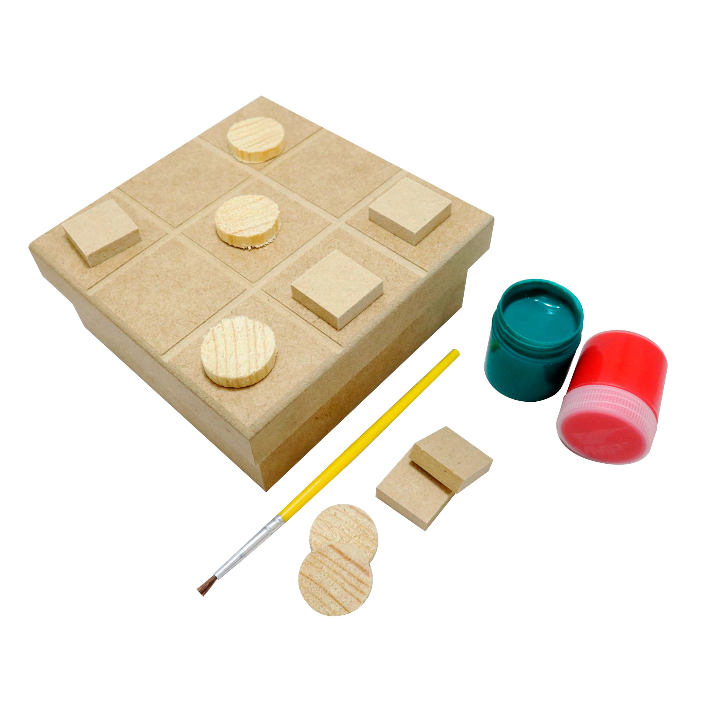 Jogo Da Velha Mdf Decoração