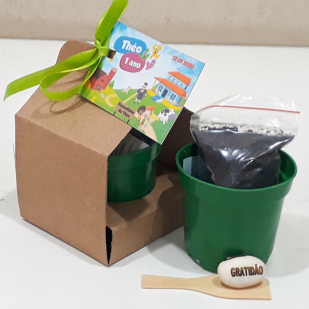 Kit Plantação Ecológico Minecraft