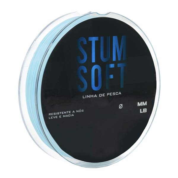 Stum Linha Stum Soft 300m Azul 0.30mm - PAPASIRI