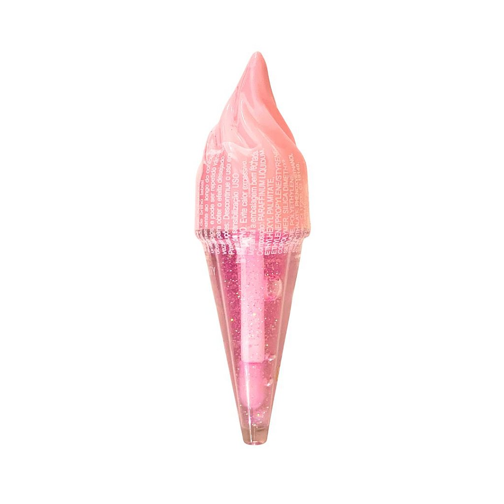 Brilho Labial Ice Cream Sorvetinho Maria Pink