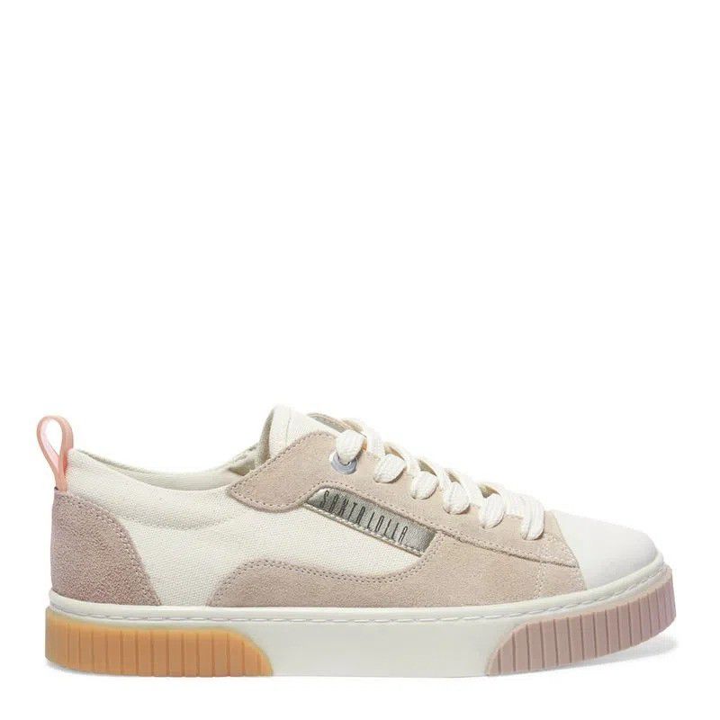 TENIS SANTA LOLLA BRIDA -BEGE COURO Lojas Trend