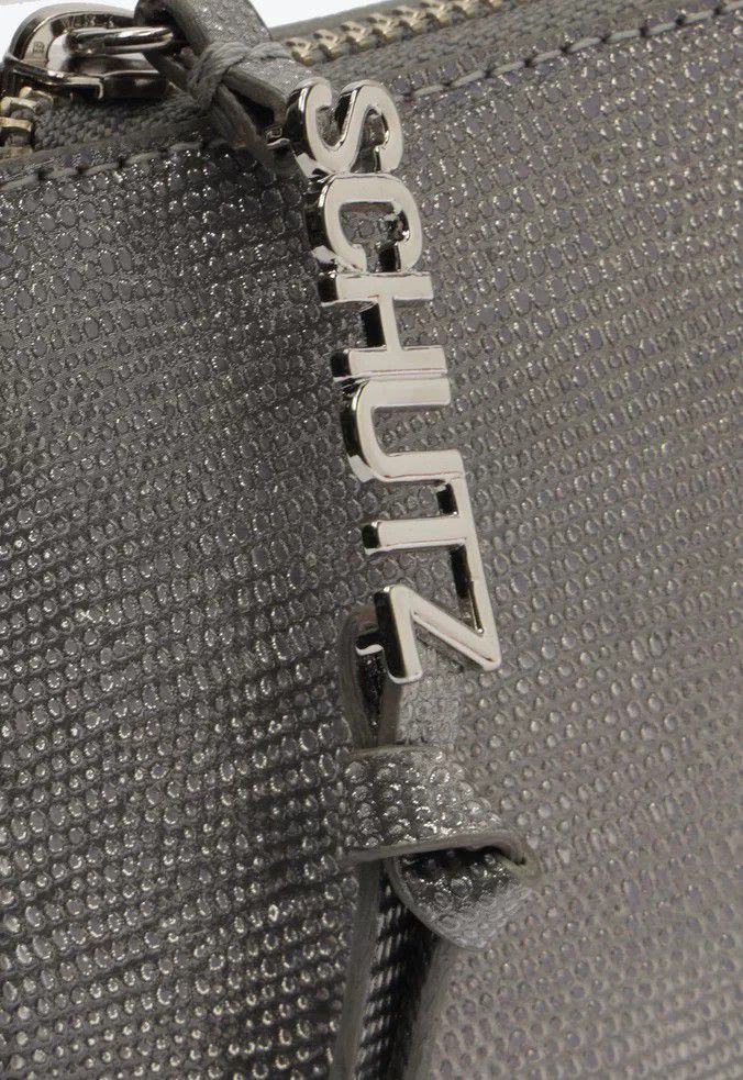 BOLSA SCHUTZ SAFFIANO PHUKET OTHER PEQUENA - GRAFITE - Lojas Trend