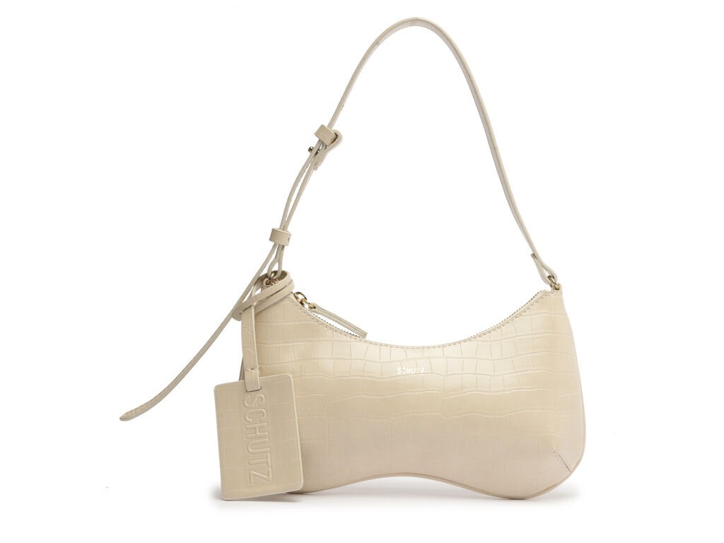 yumi BOLSA SCHUTZ BAGUETE CROCO YUMI-OFF SHELL - Lojas Trend
