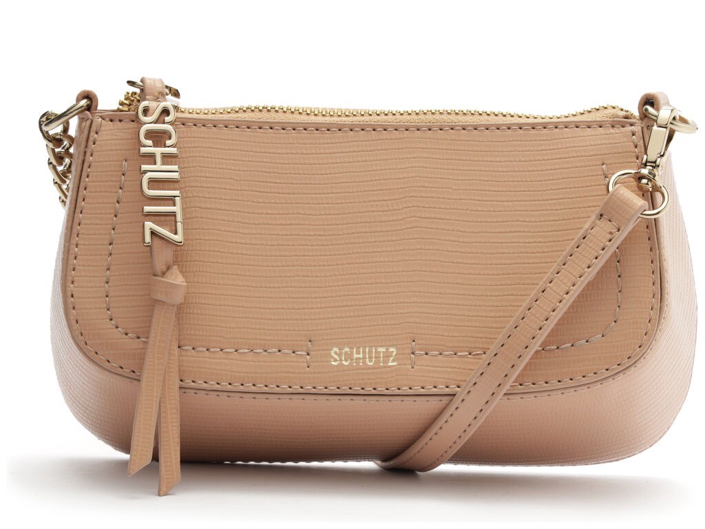 BOLSA SHOULDER TINA PEQUENA-BEGE - Lojas Trend