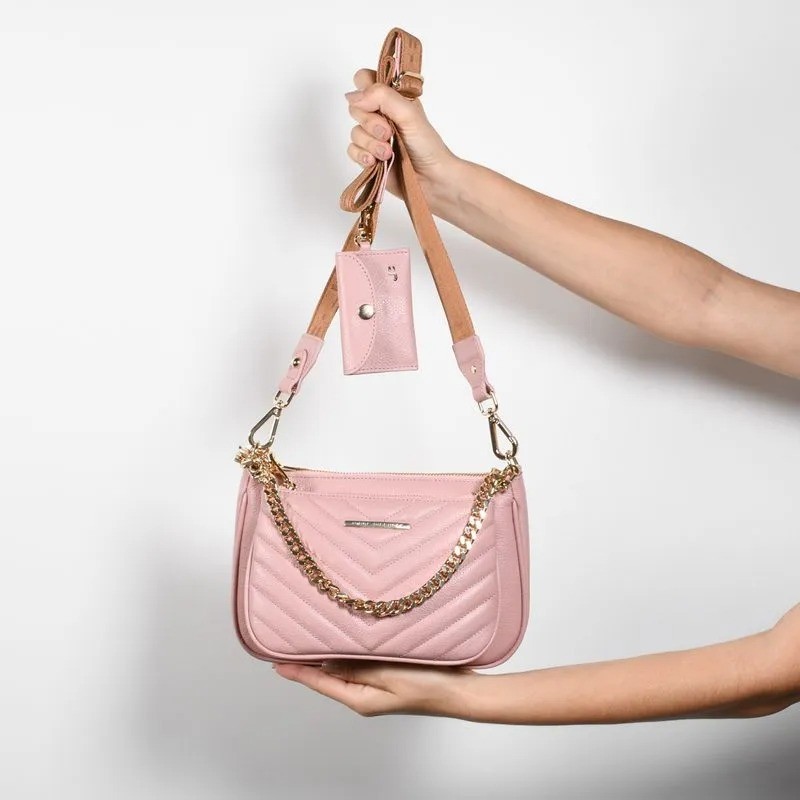 La Gras 180 ピンクバックホロ BOLSA JORGE BISCHOFF - Lojas Trend