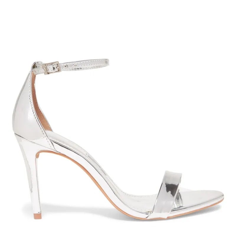 SALTO SANTA LOLLA GISELE METALIZADA-PRATA Lojas Trend