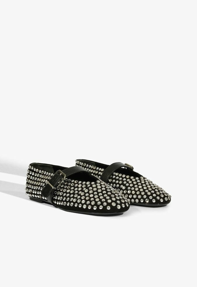 SAPATILHA SCHUTZ MARY JANE PRETA TACHAS - Lojas Trend