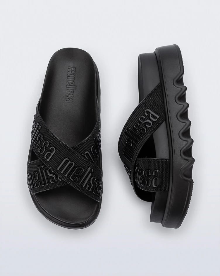 MELISSA CROSS M-LOVER PLATFORM PRETA - Lojas Trend