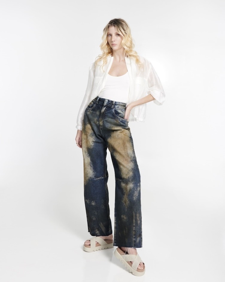 MELISSA CROSS M-LOVER PLATFORM BEGE - Lojas Trend