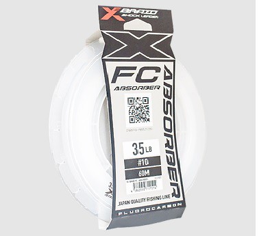 Linha X-Braid Fluorcarbono Shock Leader FC Absorber - 60m - ILHA