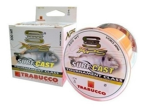 Linha Monofilamento Trabucco XPS Surf Cast 300m - Laranja - ILHA