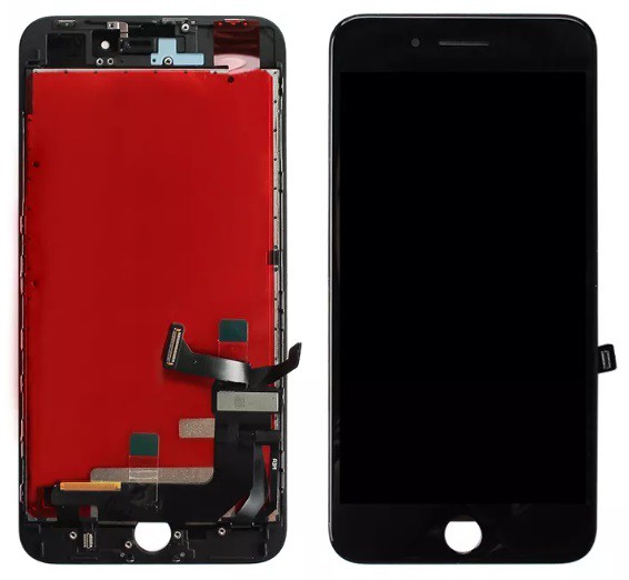 Frontal Tela Display iPhone 8 Plus 1 Linha - X3 Distribuidora