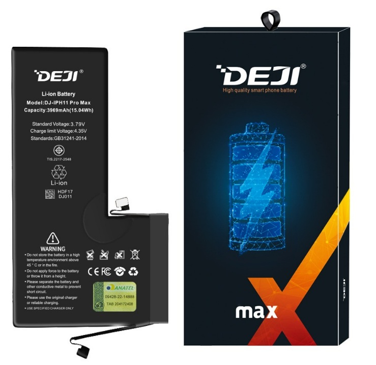 Bateria Apple iPhone 11 Pro Max Deji - X3 Distribuidora - Peças